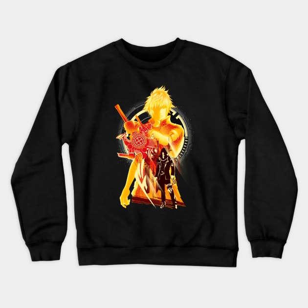 Prince of Insomnia Noct Crewneck Sweatshirt by HyperTwenty